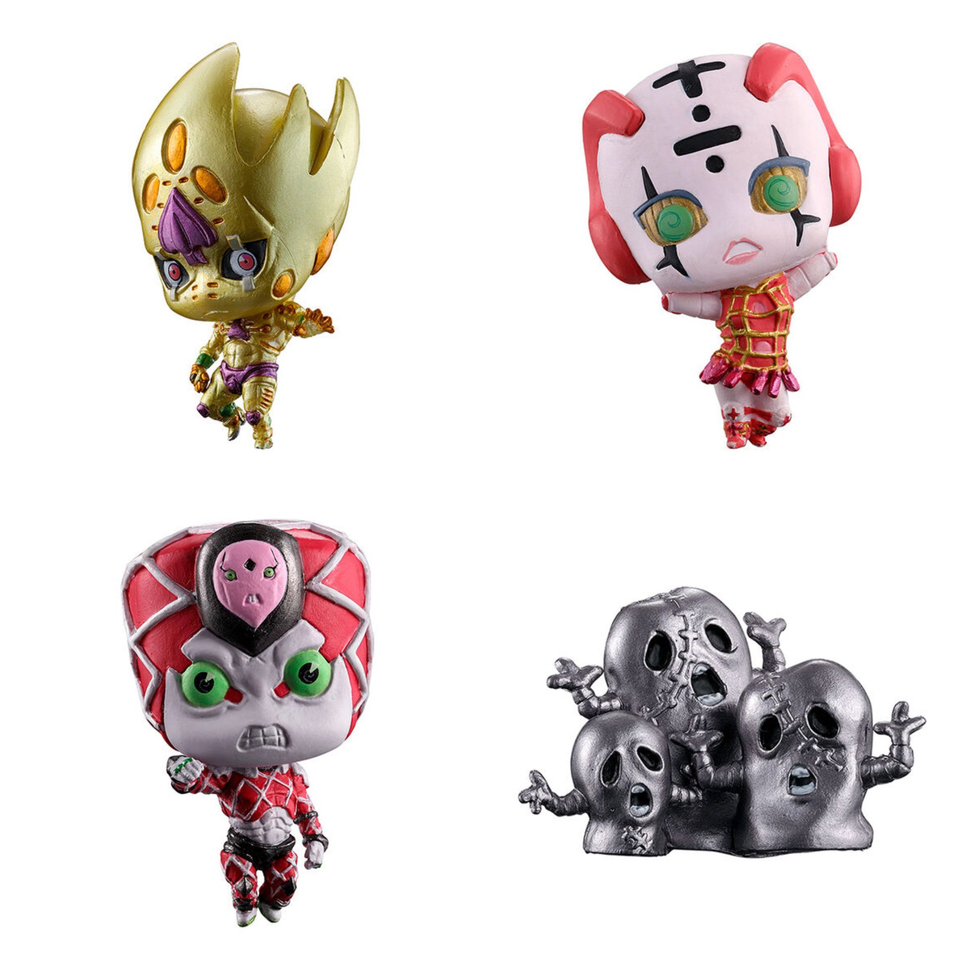 [ราคา 770/มัดจำ 400] กาชาปอง, โจโจ้ ล่าข้ามศตวรรษ, สายลมทองคำ, Jojo's Bizarre Adventure, Golden Wind, Stand Figure Collection, Volume 08