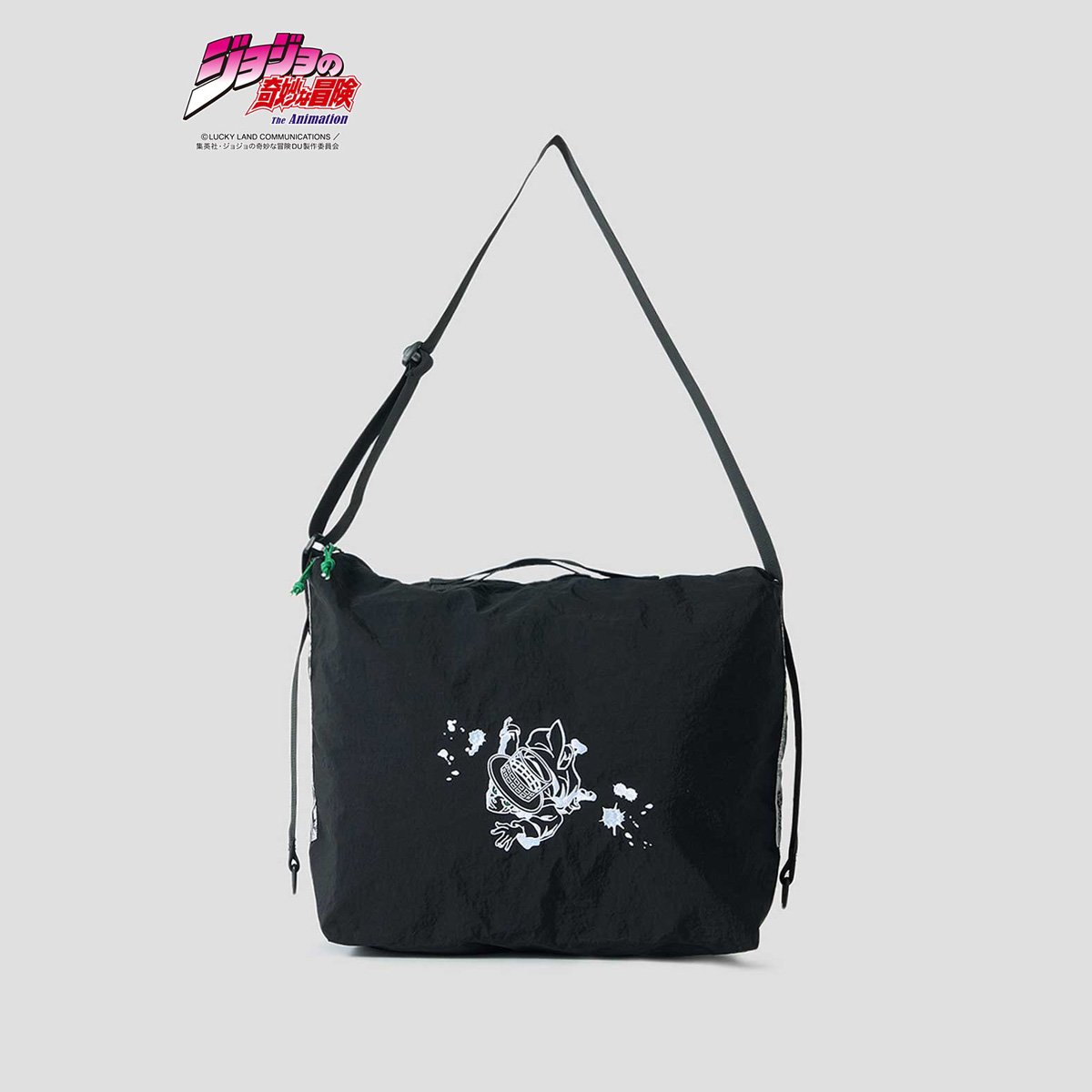 [ราคา 1,850/มัดจำ 1,450][พฤศจิกายน2568] GRANIPH, โจโจ้ ล่าข้ามศตวรรษ, เพชรแท้ไม่มีวันสลาย, กระเป๋าสะพายไหล่, เฮฟเว่น ดอร์, JOJO, Jojo's Bizarre Adventure, Diamond is unbreakable, Shoulder Bag, Heaven's Door