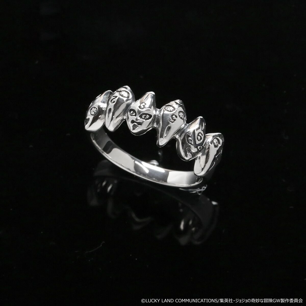 [Price 5,100/Deposit 4,100][JULY2025] JOJO, Jam Home Made, Jojo's Bizarre Adventure Part 5, Golden Wind, Sex Pistols Ring