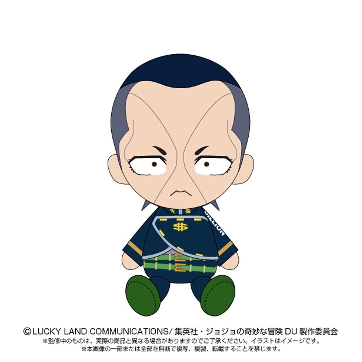 [ราคา 990/มัดจำ 500][มกราคม2568] Chibi นุย, โจโจ้ ล่าข้ามศตวรรษ, เพชรแท้ไม่มีวันสลาย, นิจิมูระ โอคุยาสึ, Plush Toys, Jojo's Bizarre Adventure, Diamond is unbreakable, Nijimura Okuyasu