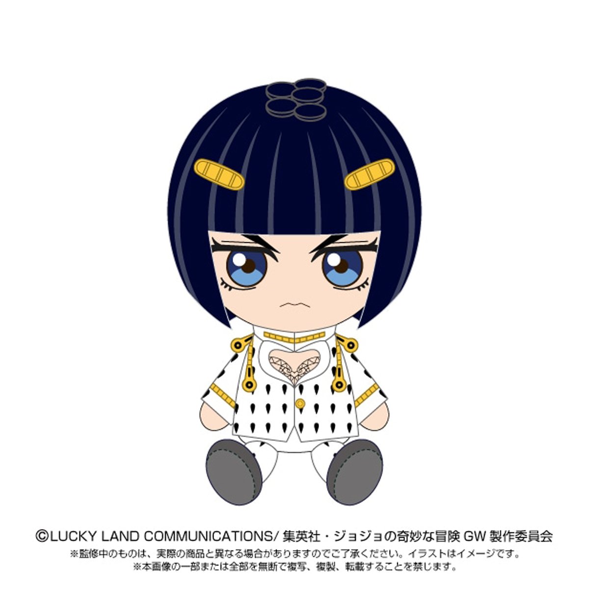 [ราคา 990/มัดจำ 500][กุมภาพันธ์2568] Chibi นุย, โจโจ้ ล่าข้ามศตวรรษ, สายลมทองคำ, บรูโน่ บูจาราตี้, Plush Toys, Jojo's Bizarre Adventure, Golden Wind, Bruno Bucciarati