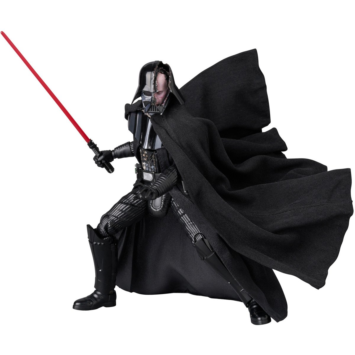 [ราคา 3,600/มัดจำ 1,500][ธันวาคม2568] ดาร์ธ เวเดอร์, โอบีวัน เคโนบี เวอร์ชั่น, Mafex no.266, Darth Vader, Obiwan Kenobi Version