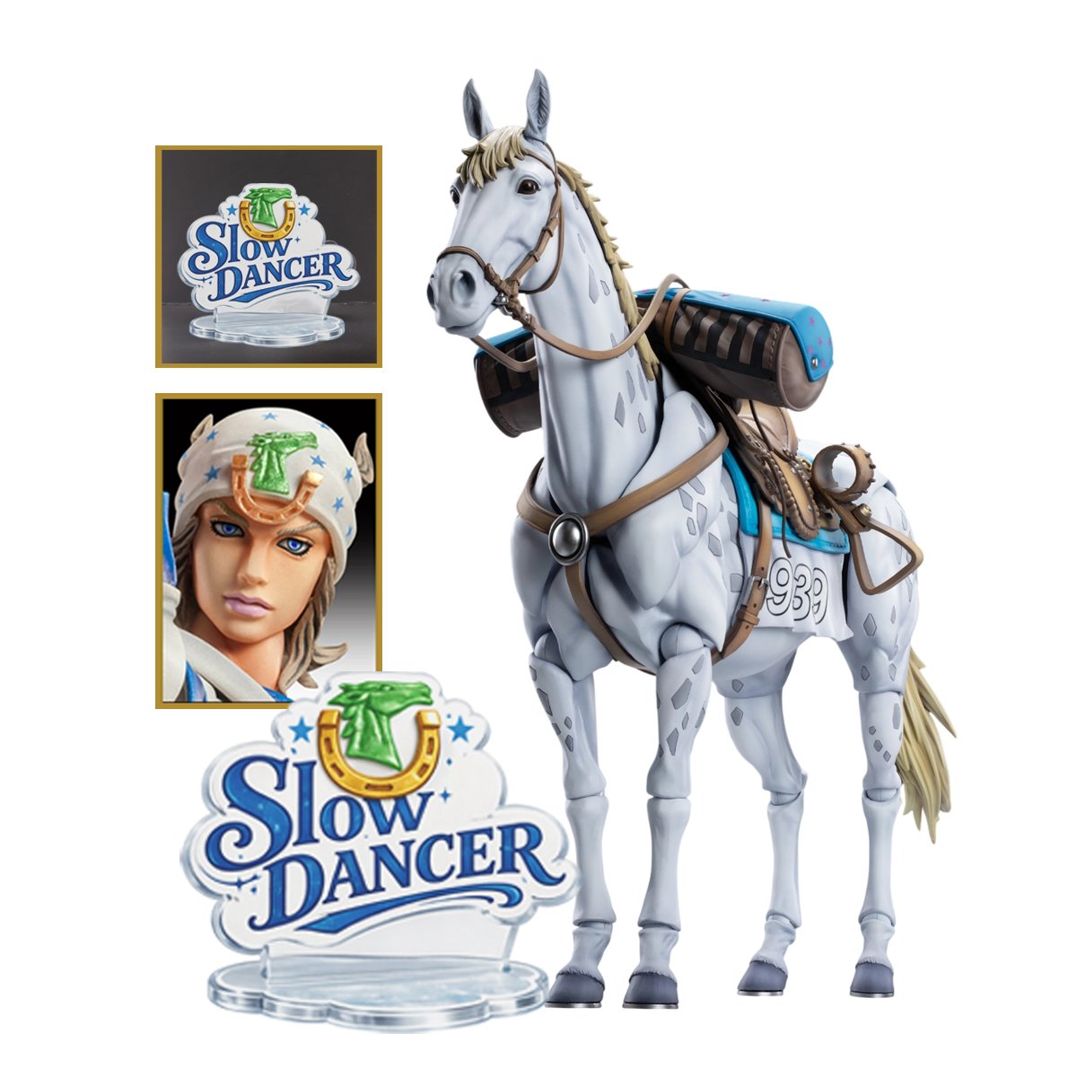 [ราคา 4,300/มัดจำ 2,000][กันยายน2569] SAS, สโลว์ แดนเซอร์, โจโจ้ ล่าข้ามศตวรรษ, สตีล บอล รัน, JOJO, Super Action Statue, JoJo's Bizarre Adventure Part 7, Steel Ball Run, Slow Dancer with bonus