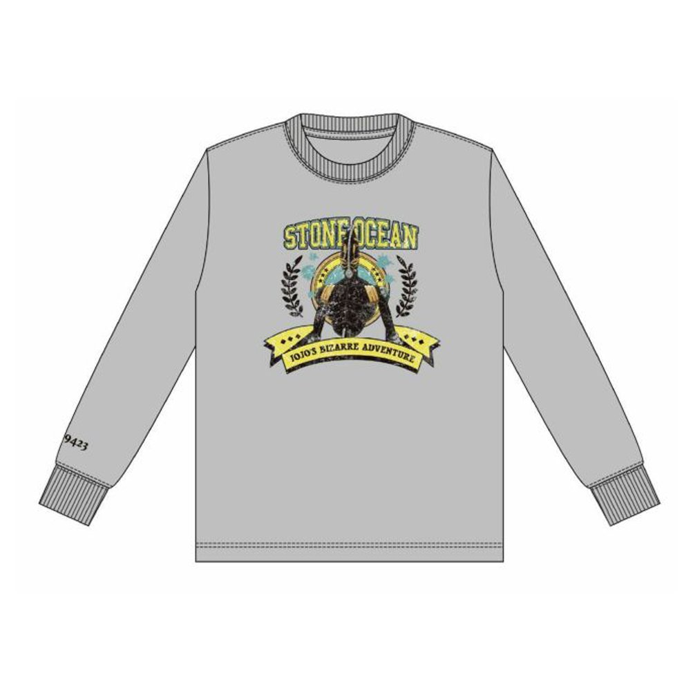 [Price 2,500/Deposit 1,500] JOJO, Jojo's Bizarre Adventure Part 6, Stone Ocean, Long Sleeve T-Shirt, Foo Fighter