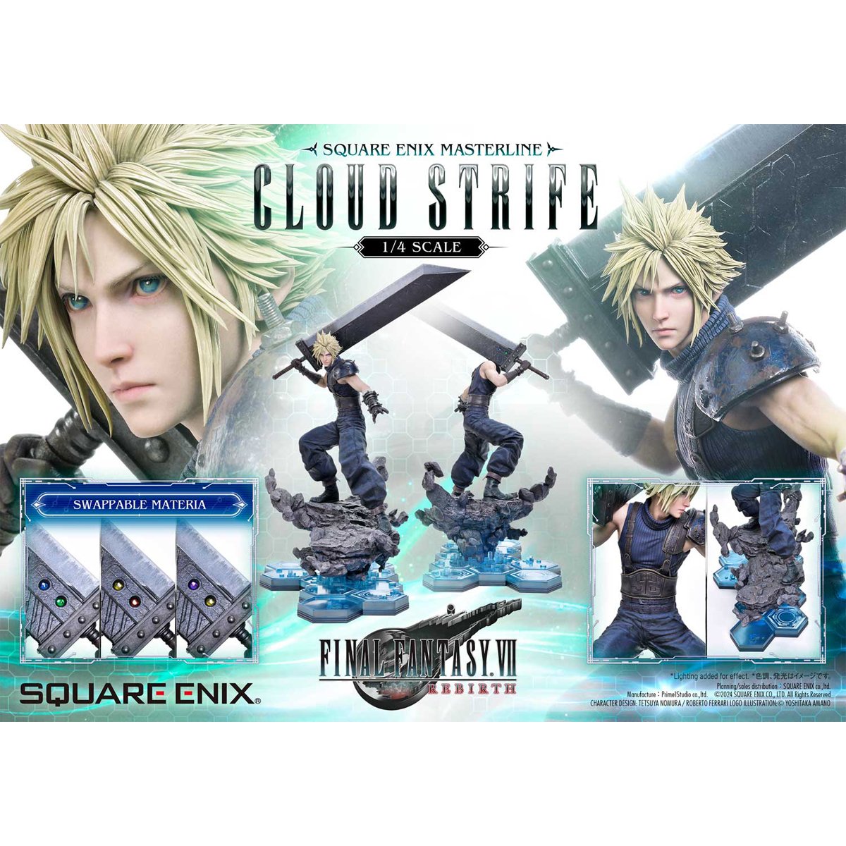 [Price 67,500/Deposit 35,000][DEC2025] Final Fantasy VII, Rebirth, MASTERLINE, Cloud Strife