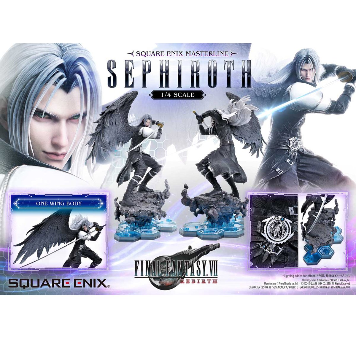 [ราคา 76,500/มัดจำ 40,000][กุมภาพันธ์2569] ไฟนอล แฟนตาซี 7 รีเบิร์ท, เซฟิรอธ, Final Fantasy VII, Rebirth, MASTERLINE, Sephiroth
