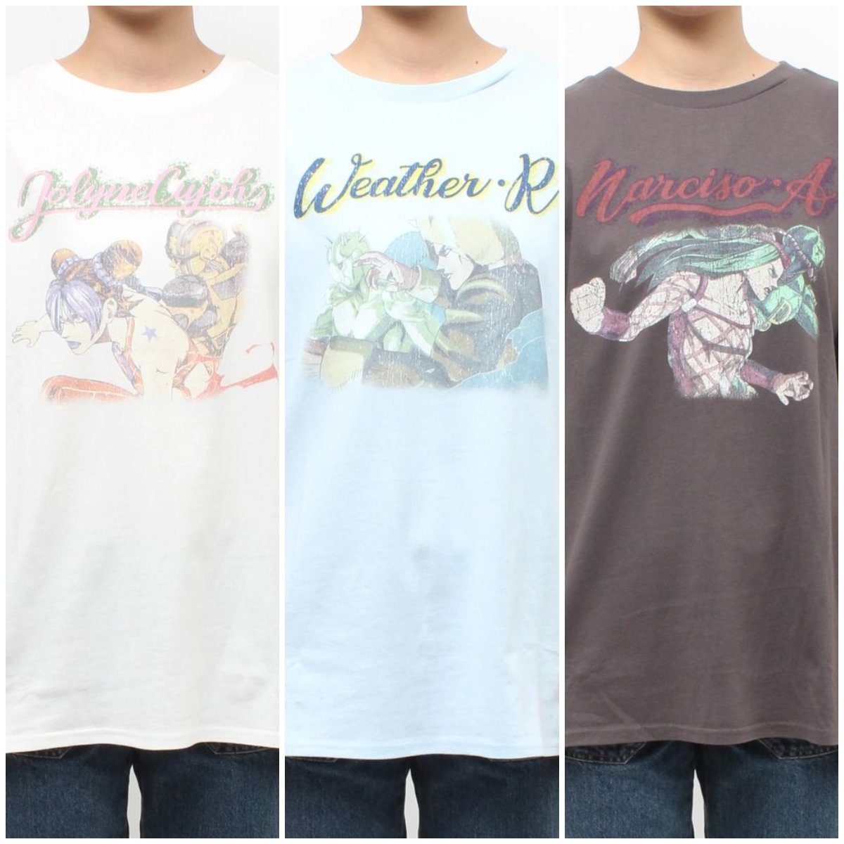 [ราคา 2,650/มัดจำ 2,150][กุมภาพันธ์2569] Jouetie, เสื้อยืดโอเวอร์ไซส์, โจโจ้ ล่าข้ามศตวรรษ ภาค 6, สมุทรศิลา, สโตน โอเชี่ยน, JOJO, Jojo's Bizarre Adventure Part 6, Stone Ocean, Oversize T-Shirt