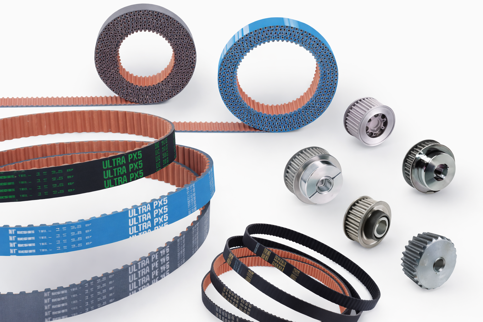 Synchronous Belts and Belt Sprockets