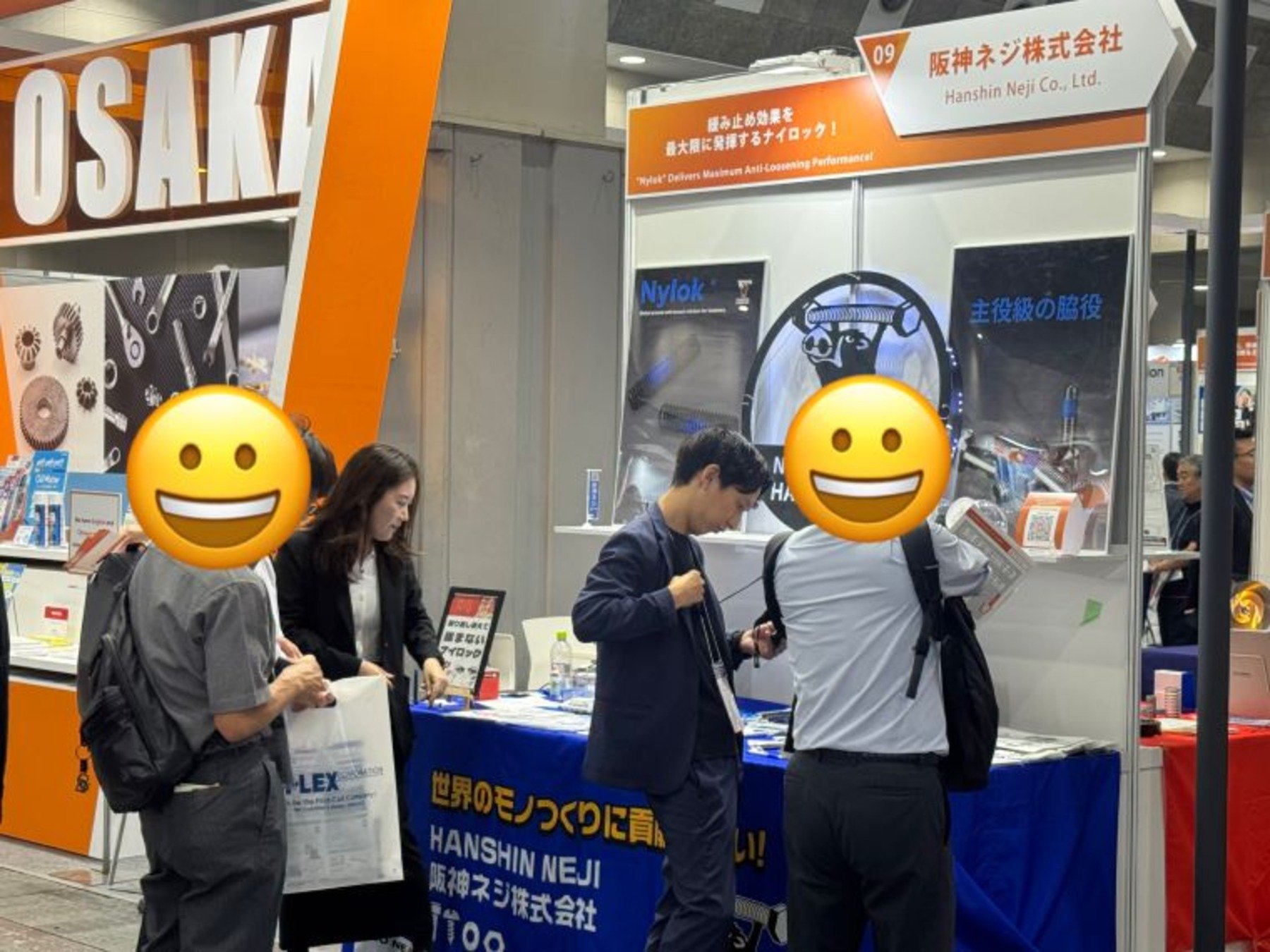 ものづくりくワールド　大阪に出展しました