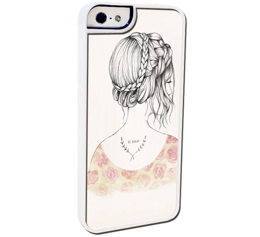 เคสไอโฟน 5 และ 5s Beautiful hair plastic iPhone5-5s case