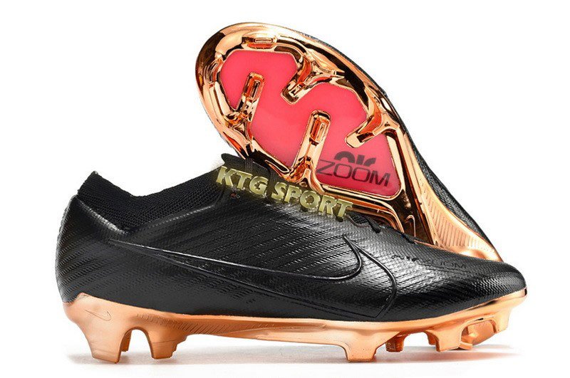 Nike Air Zoom Mercurial Vapor 15 Elite FG - Black/Metallic Copper