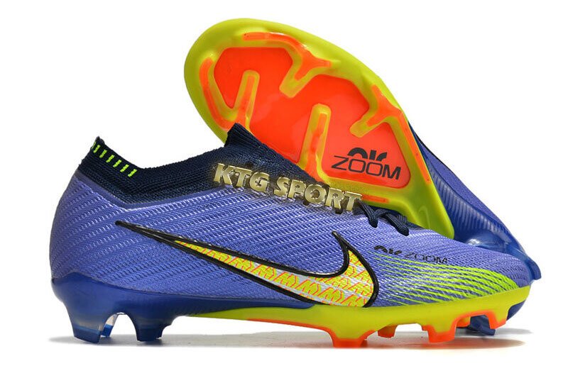 Nike Air Zoom Mercurial Vapor 15 Elite FG - Violet/Yellow