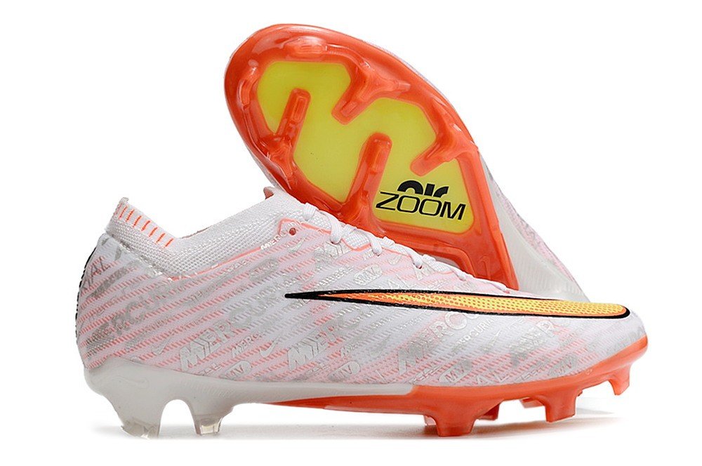 Nike Zoom Mercurial XXV Vapor 15 Elite FG - White/Orange