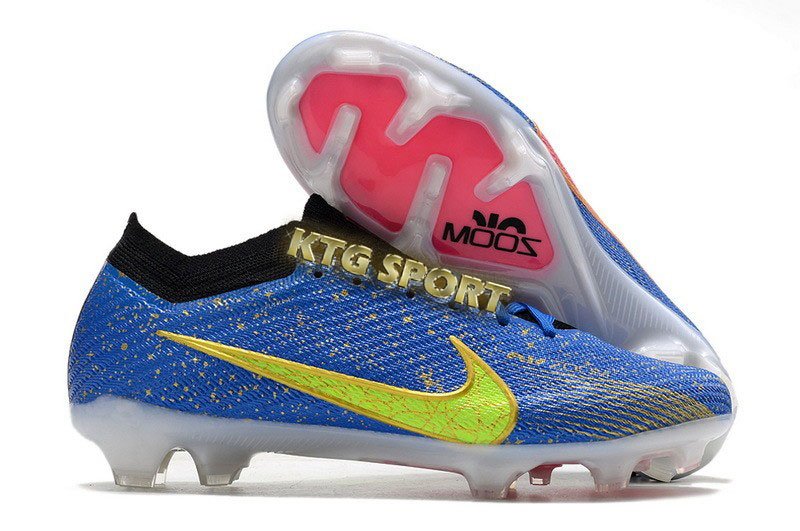 Nike Air Zoom Mercurial Vapor 15 Elite FG - Blue/Black/Pink/Yellow