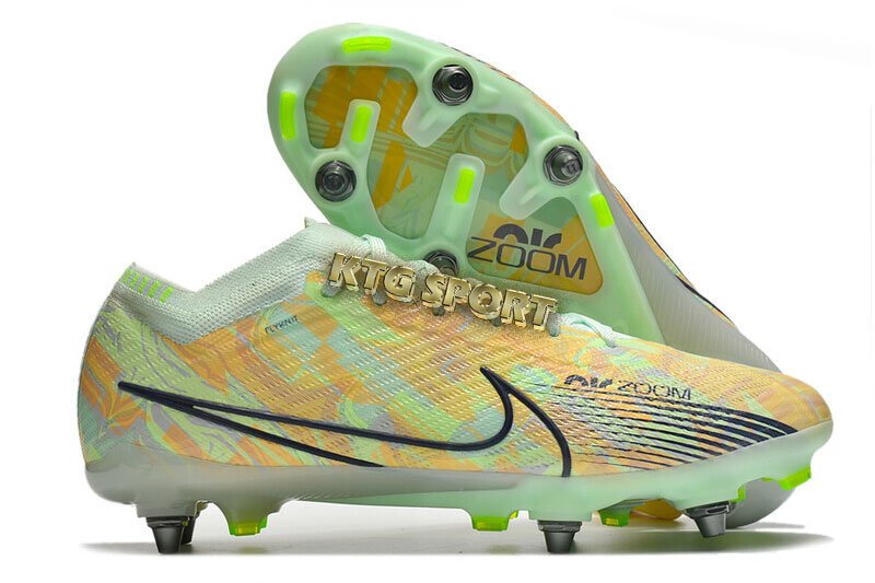 Nike Zoom Mercurial Vapor 15 Elite SG - Green/Orange