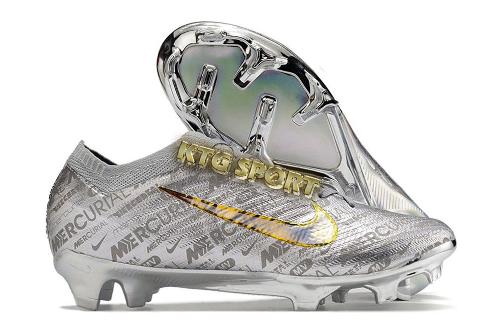 Nike Zoom Mercurial Vapor 15 Elite XXV SE FG - Metallic Silver