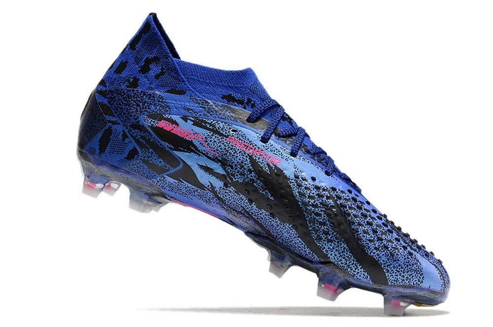 Adidas Predator Accuracy.1 FG Paul Pogba Soccer Cleats Lucid Blue Real Magenta Black ktgsport