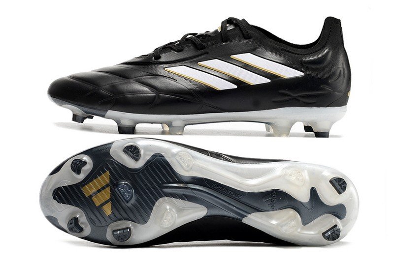 Adidas cleats black and gold discount