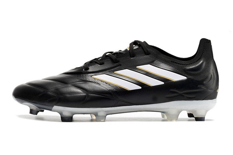 Adidas Copa Pure.1 FG Soccer Cleats Teaser Black Gold Metallic