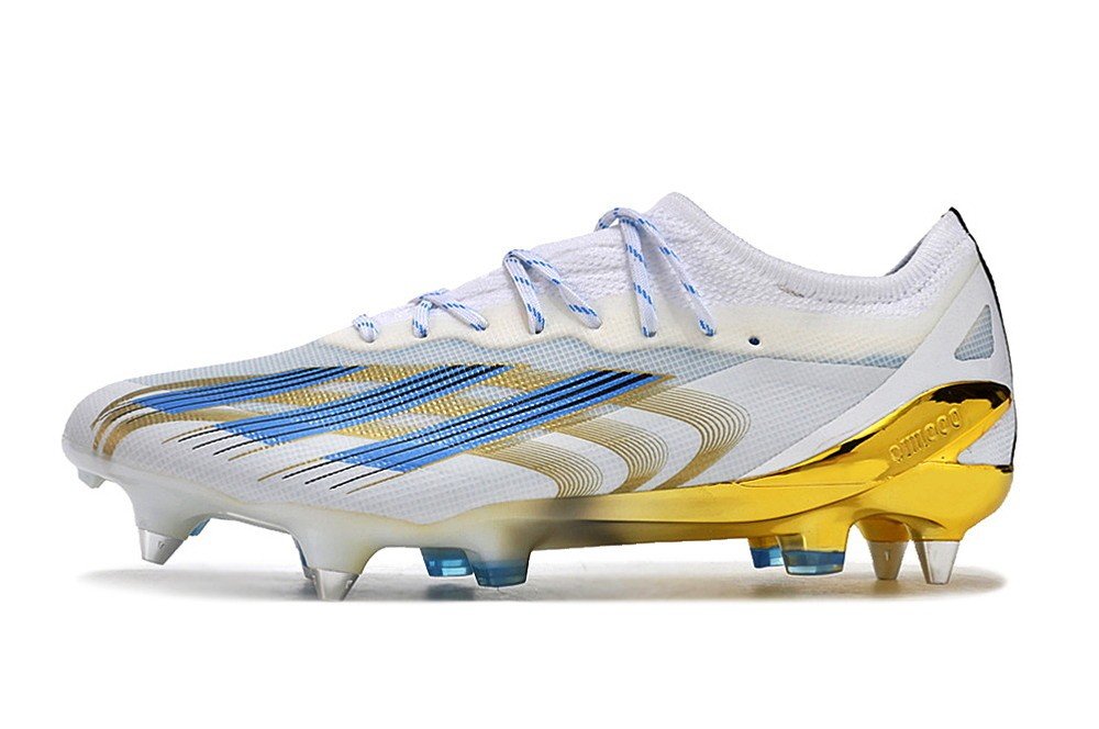 Adidas X CrazyFast.1 Messi Las Estrellas SG Soft Ground White Pulse Blue Gold Metallic ktgsport