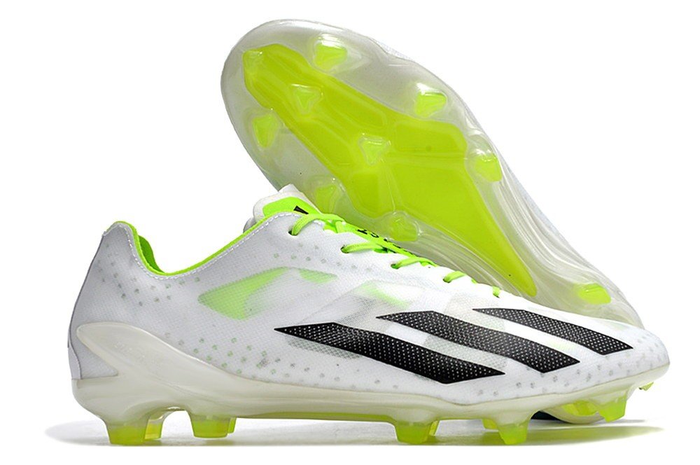 Adidas X Crazyfast+ Laced FG Crazyrush - Footwear White/Black/Lucid Lemon
