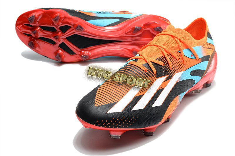 Adidas X SpeedPortal .1 Messi FG Orange Blue Red Black