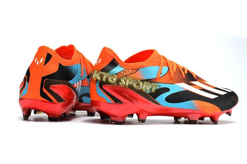 Adidas X SpeedPortal .1 Messi FG Orange Blue Red Black