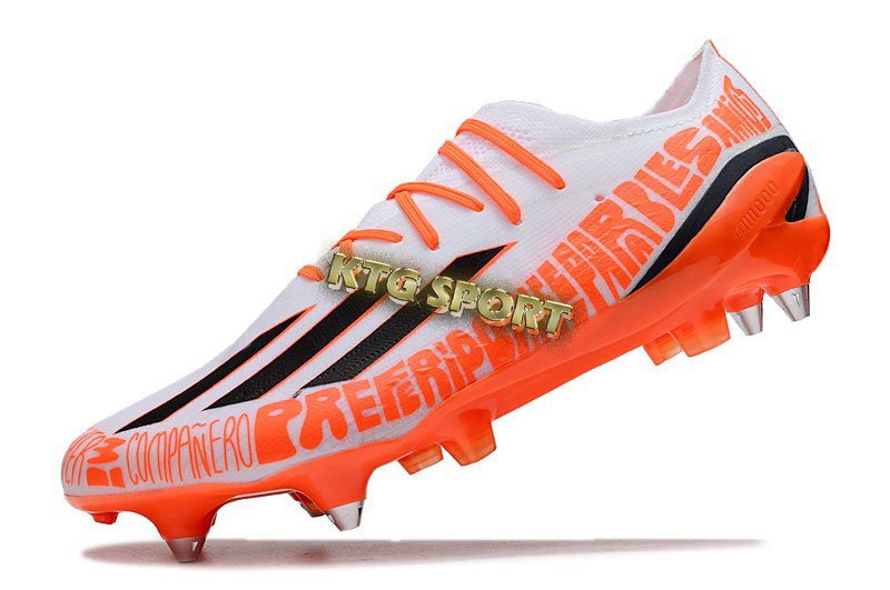Adidas X SpeedPortal .1 Messi SG Balon Te Adoro White Red Black