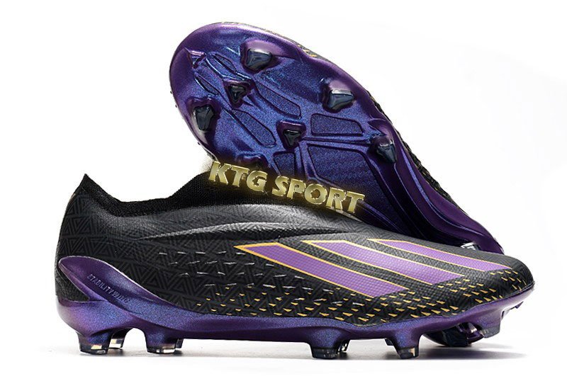 Purple and gold adidas cleats sales