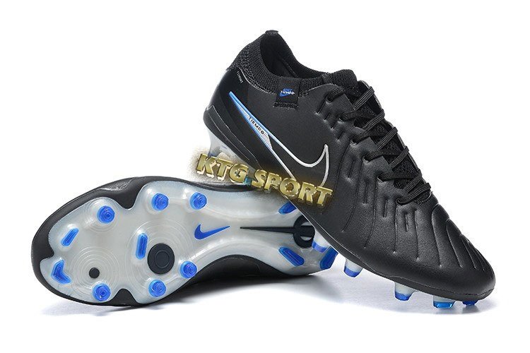 Nike Tiempo Legend 10 Elite FG Shadow - Black/Hyper Royal/Chrome