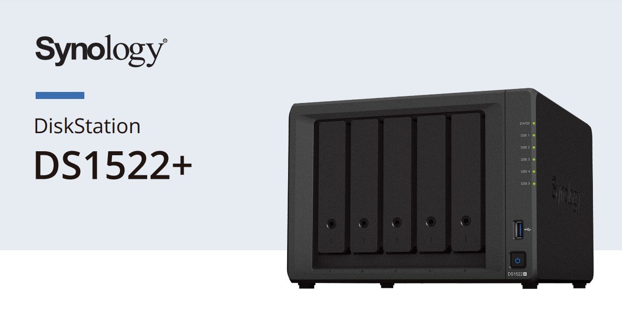 DiskStation DS1522+ แบบ 5 Bay ที่วัดและขยายได้ง่ายดาย - aimgroup