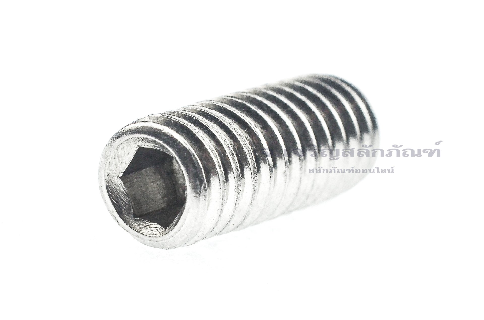 น็อตตัวหนอนสแตนเลส 5/16"x3/4" เกลียว 18 (BSW/UNC)