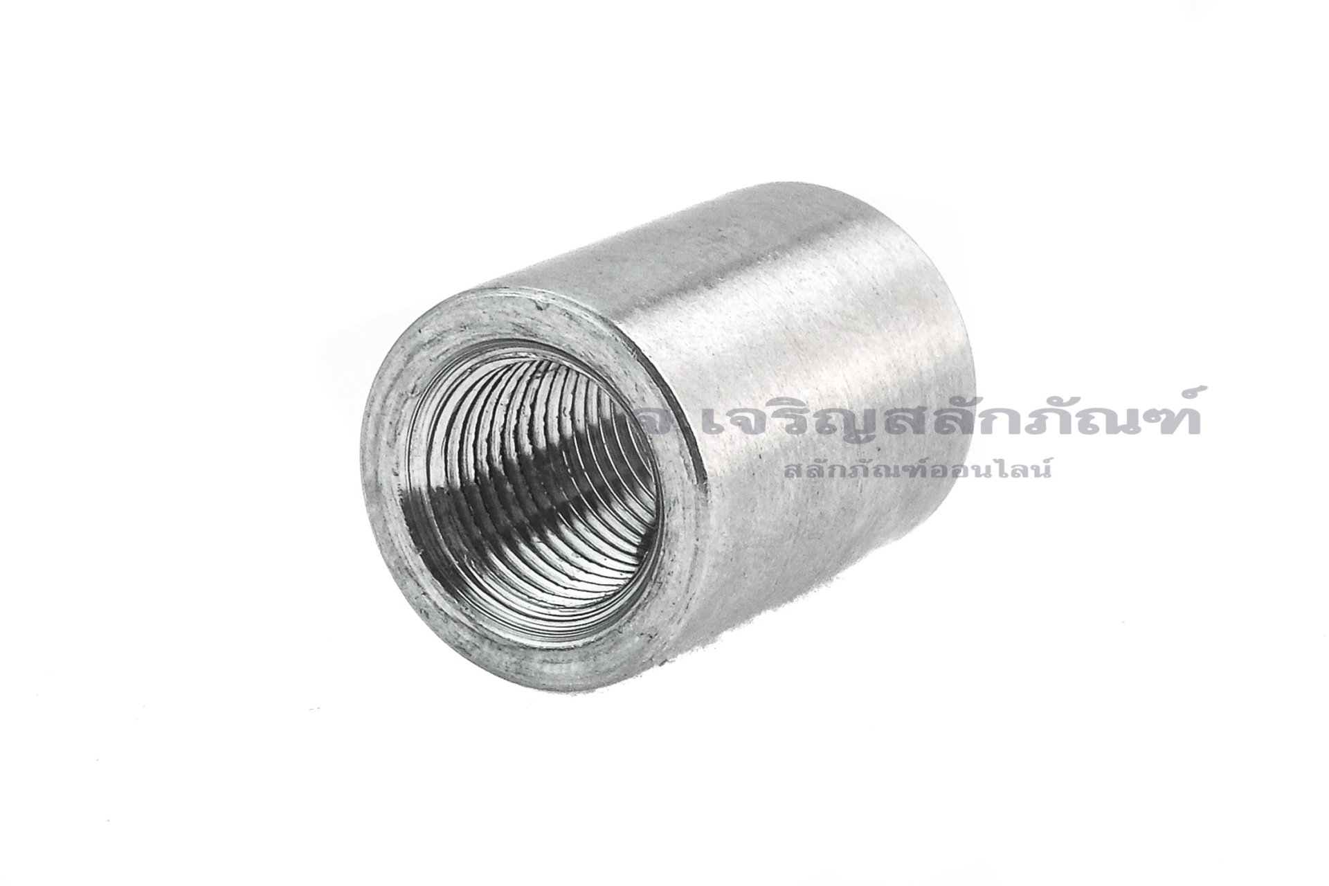 ข้อต่อตรงสแตนเลส (เกลียวใน x เกลียวใน) 1/8" x 1/8" แบบยาว 19.4 mm