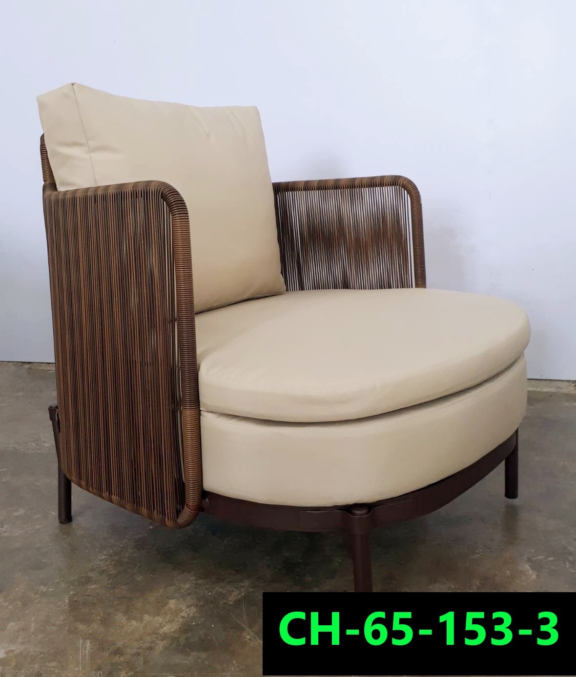 เก้าอี้ หวายเทียม  รหัสสินค้า CH-65-153-3