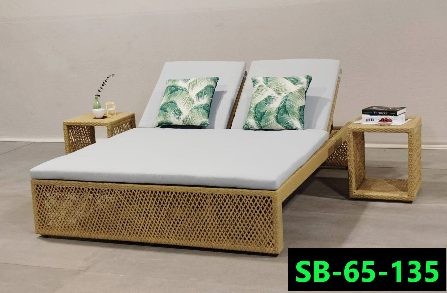Rattan Sun Lounger/Bed Product code SB-65-135