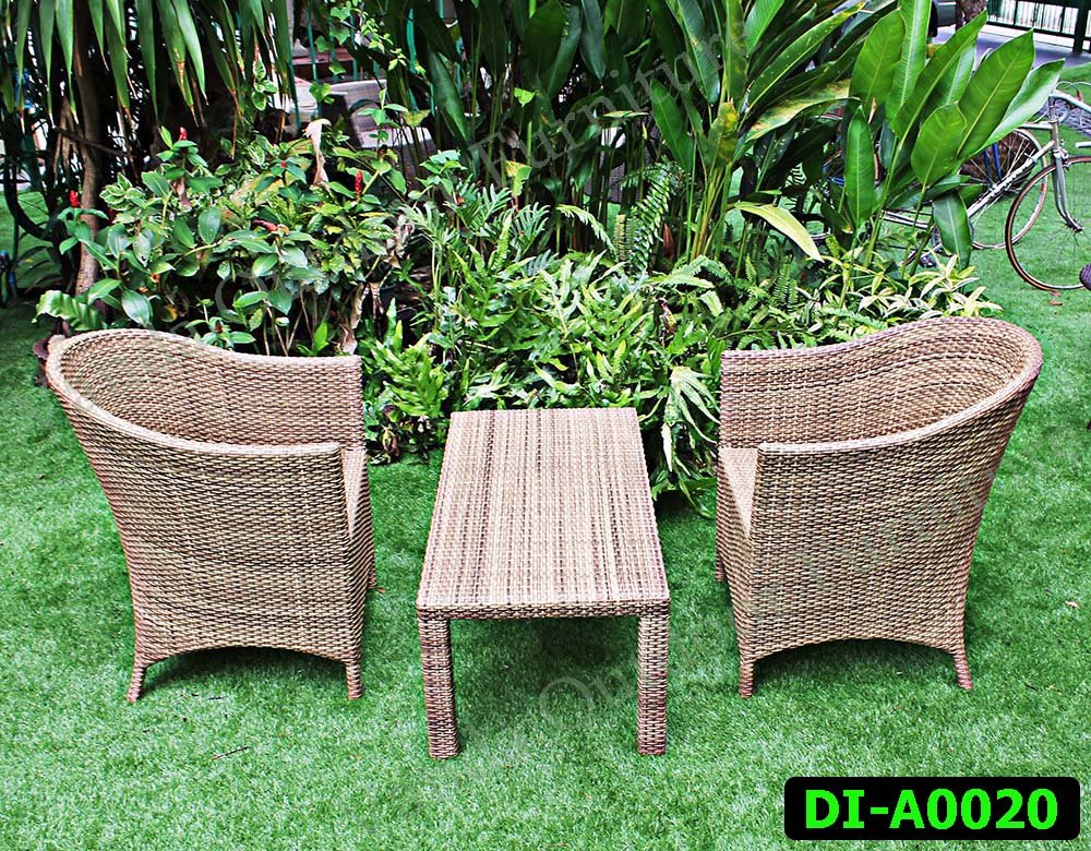 Rattan Dining and coffee set Product code DI-A0020