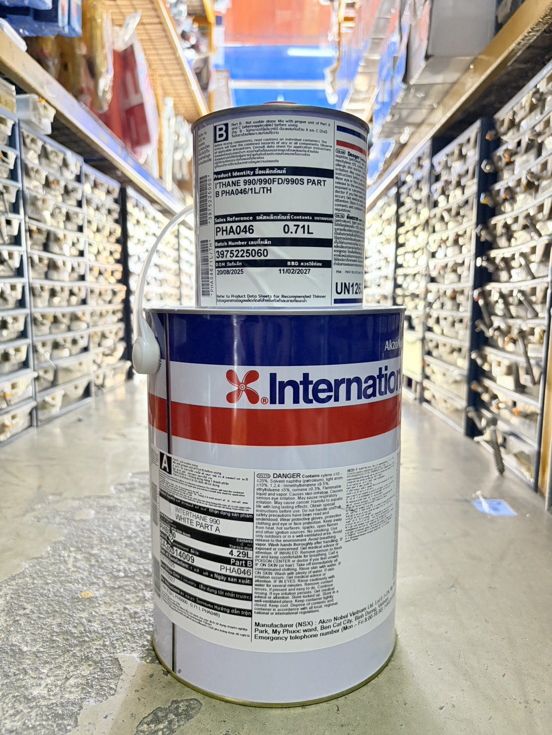 International Paint Interthane 990 สีอินเตอร์เนชั่นแนล อินเตอร์เทน 990 ...