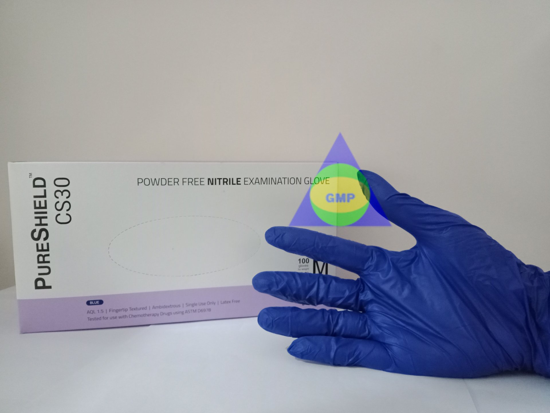 Pureshield SARUNG TANGAN NON STERIL PURESHIELD CS30 POWDER FREE (NITRILE)