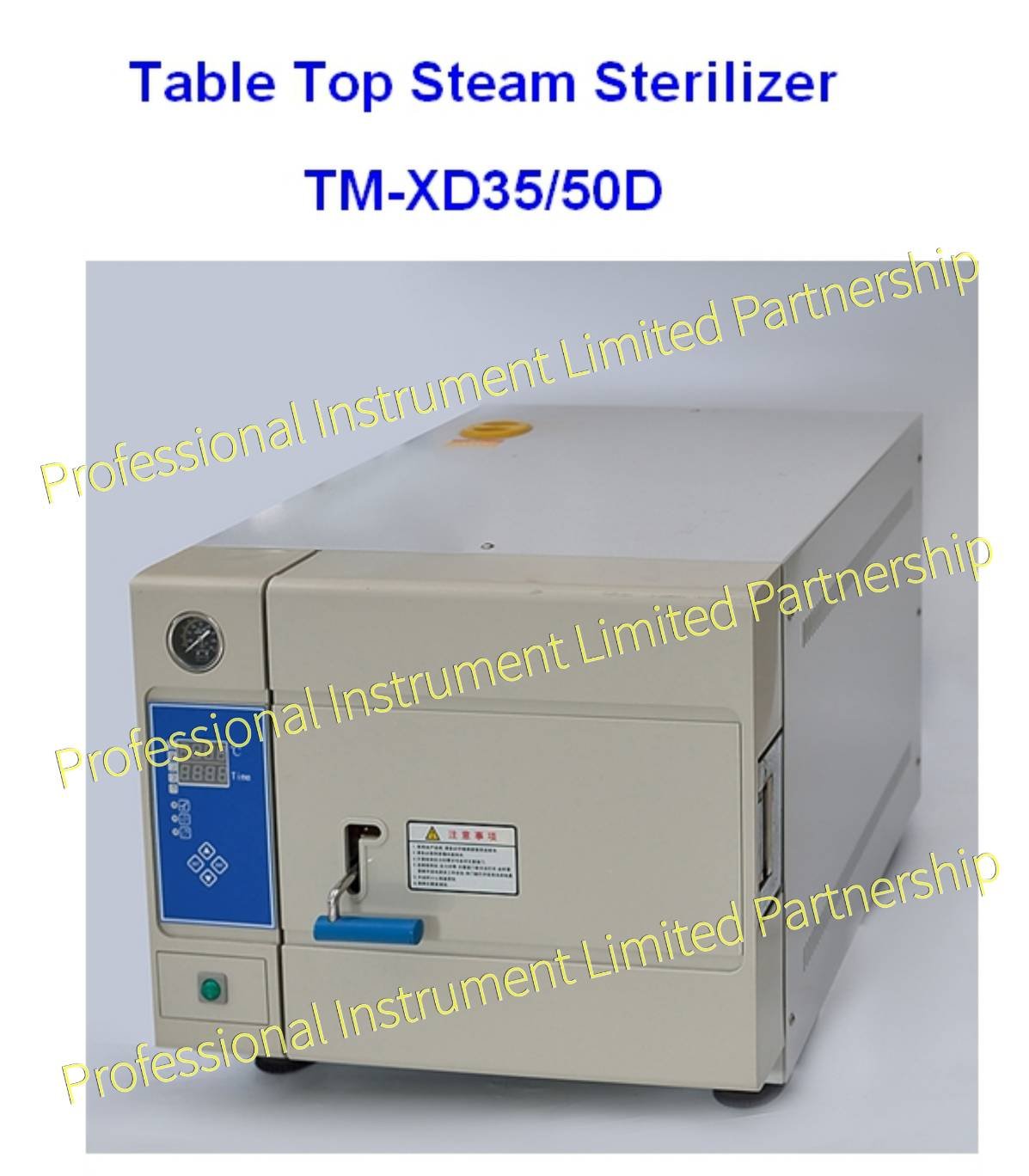 TABLE TOP STEAM STERILIZER TM-XD35/50D