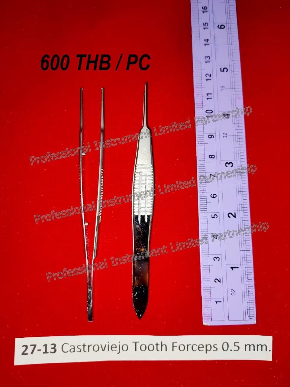 Castroveijo Tooth Forceps 0.5mm