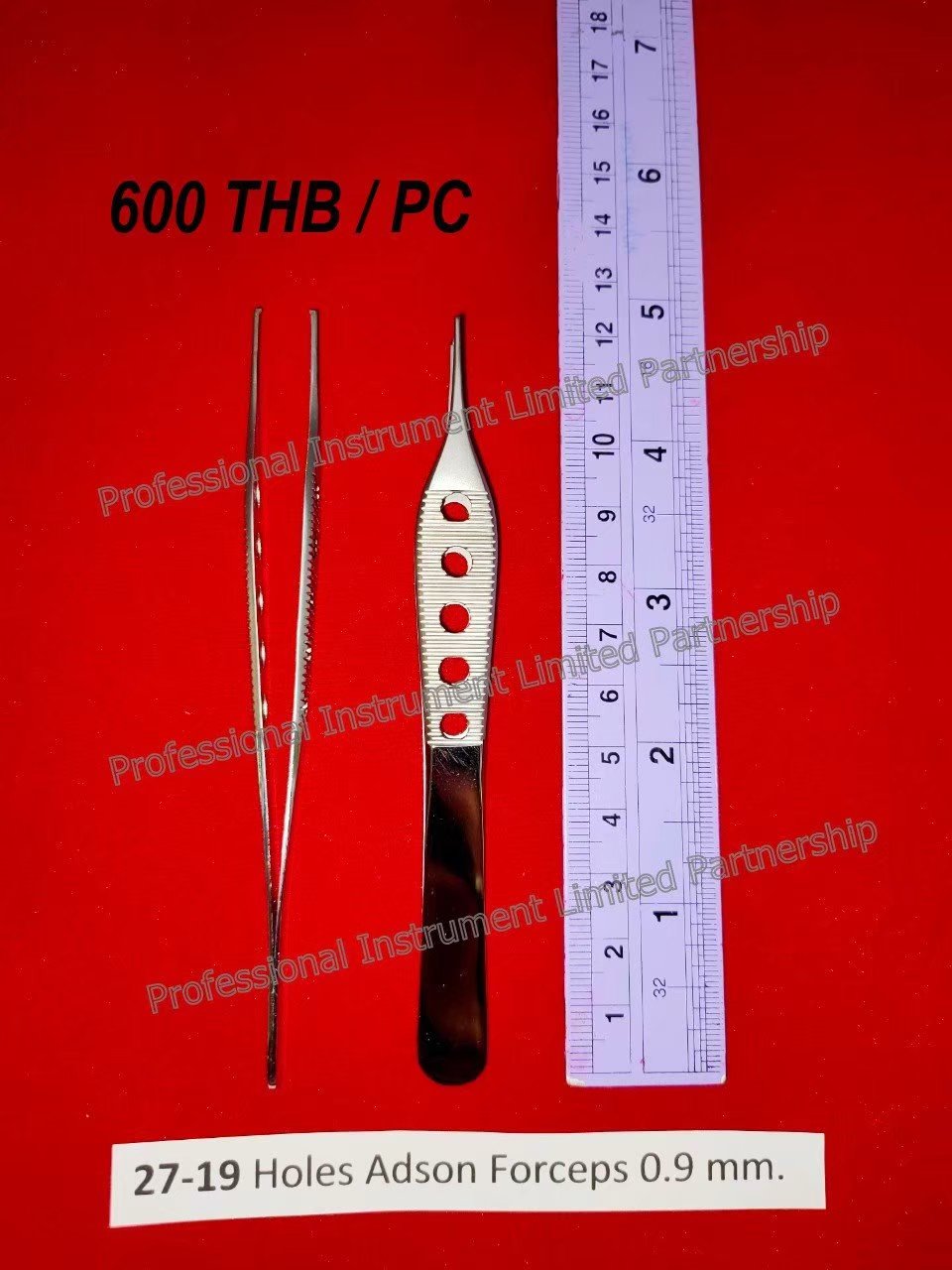 5 Holes Adson Tooth Forceps 0.9mm