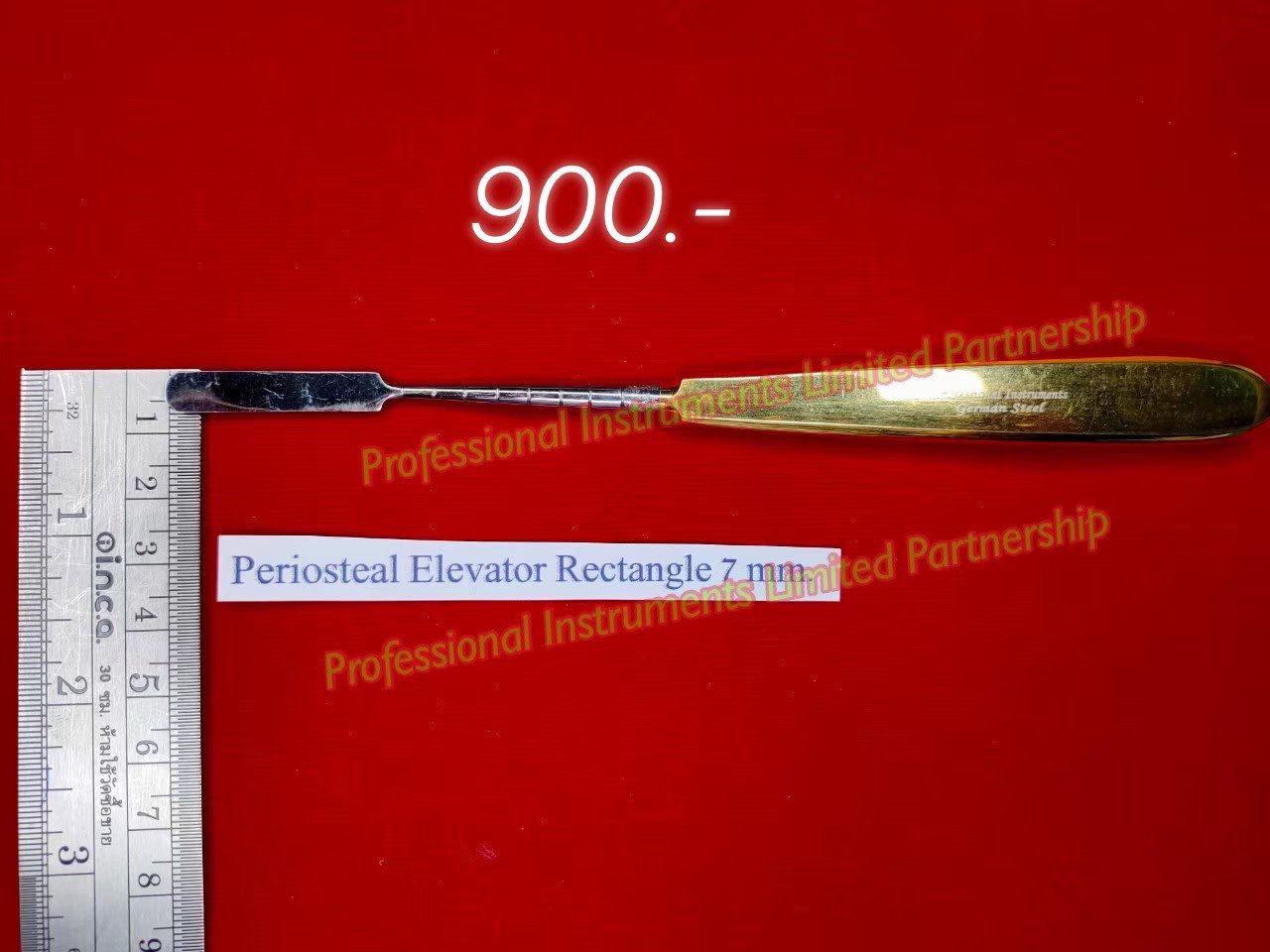 Periosteel Elevator Retractor 7mm-Gold