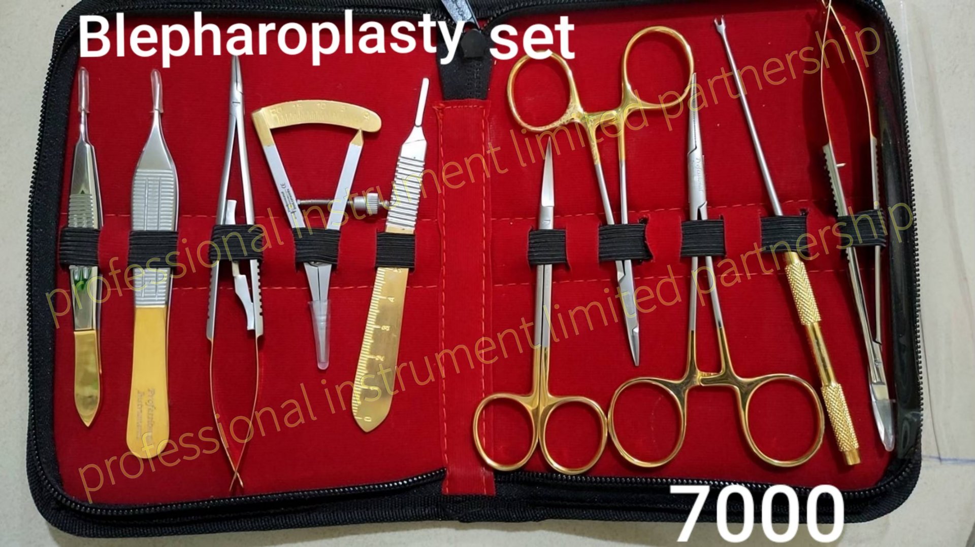 Blepharoplasty Set- Gold