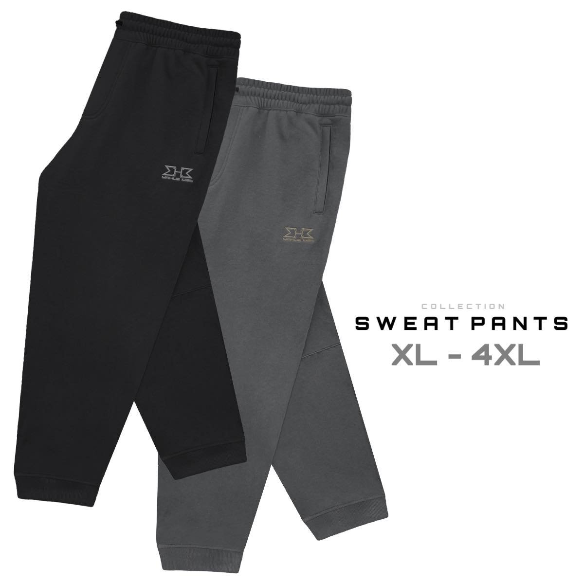 วอร์มขายาวไซส์ใหญ่ Long Sweat pants ( XL - 4XL )