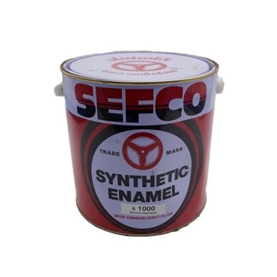 SEFCO สีเคลือบเงาเซฟโก้ สำหรับช้ภายนอกและภายใน S 1000 SILVER BRONZE ขนาด 3.4 ลิตร