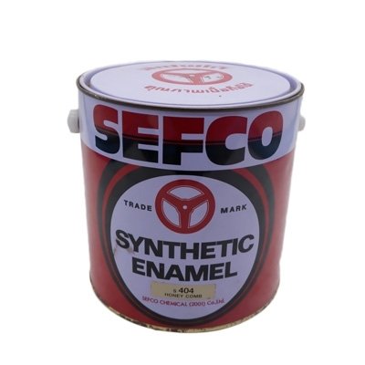 SEFCO สีเคลือบเงาเซฟโก้ สำหรับช้ภายนอกและภายใน S 404 HONEYCOMB ขนาด 3.4 ลิตร