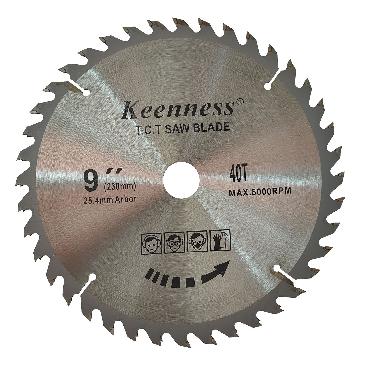 KEENNESS ใบเลื่อยวงเดือน ใบเลื่อย ใบตัด ใบเลื่อยตัดไม้ 9 นิ้ว (230 mm) KEENNESS ใบเลื่อยวงเดือน ใบเลื่อย ใบตัด ใบเลื่อยตัดไม้ 9 นิ้ว (230 mm)