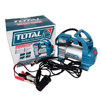 ปั๊มลมมินิ 12 โวลต์ ชนิดเสียบในรถยนต์ TOTAL TTAC1406 ปั๊มลมมินิ 12 โวลต์ ชนิดเสียบในรถยนต์ TOTAL TTAC1406