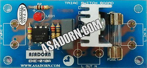 TRIAC SWITCH BOARD 220V 6A  (EKE-010A)