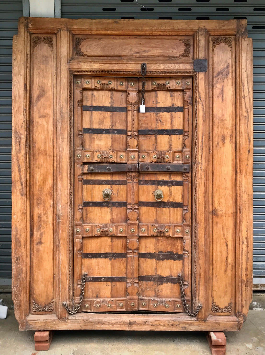 L76 Tribal Antique Door From India